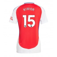 Maglia Calcio Arsenal Jakub Kiwior #15 Prima Divisa Donna 2024-25 Manica Corta